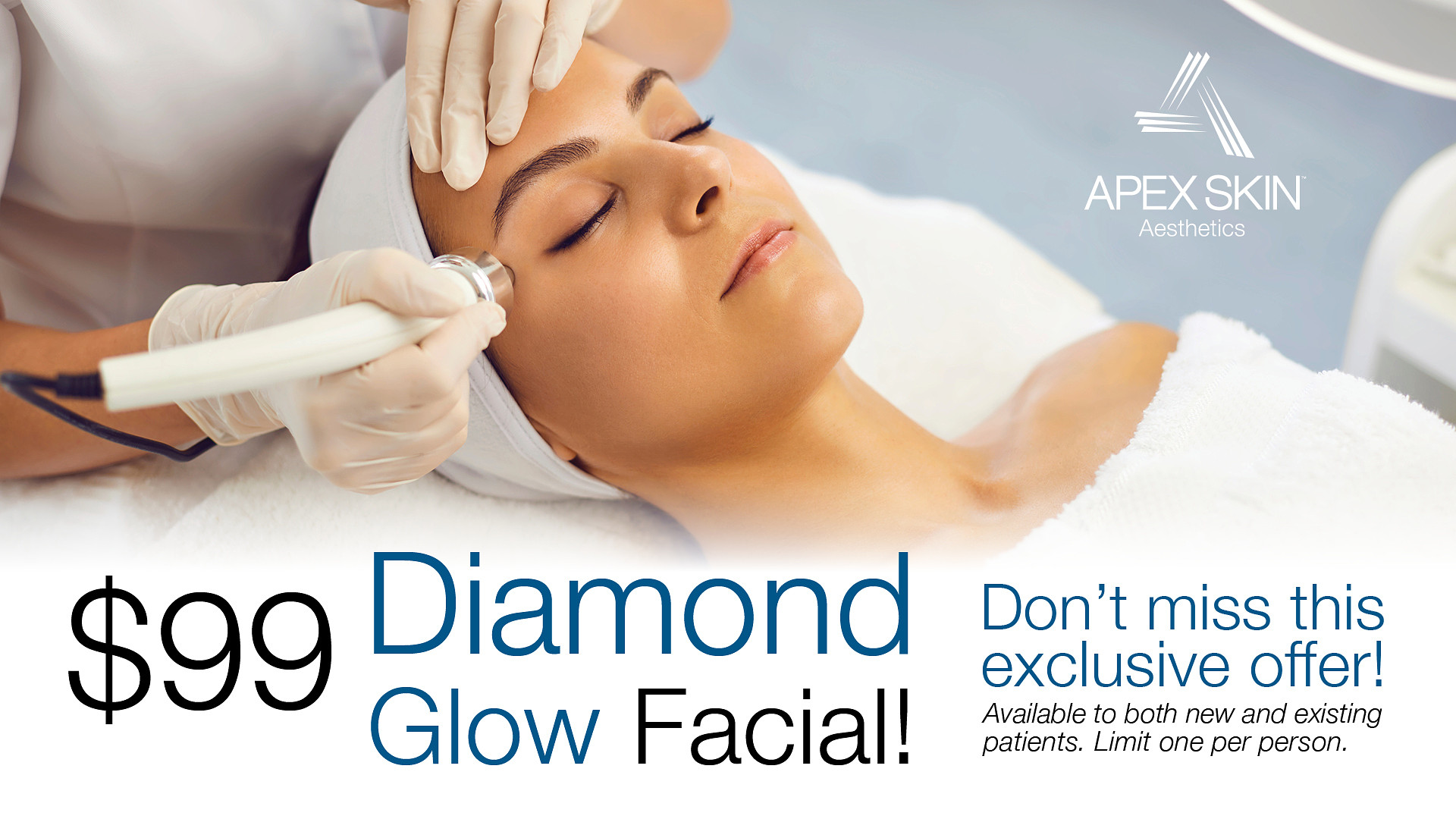 DiamondGlow treatment